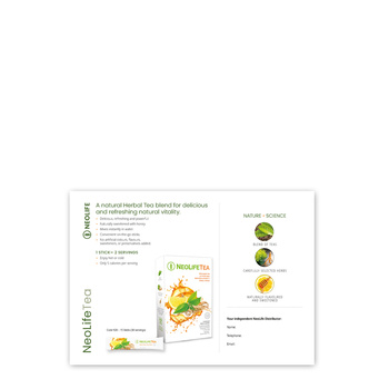 Sampling Card NeoLifeTea, in-house made colour copies / set of 15